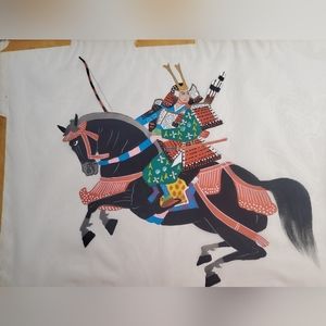 Vintage Japanese Silk Art